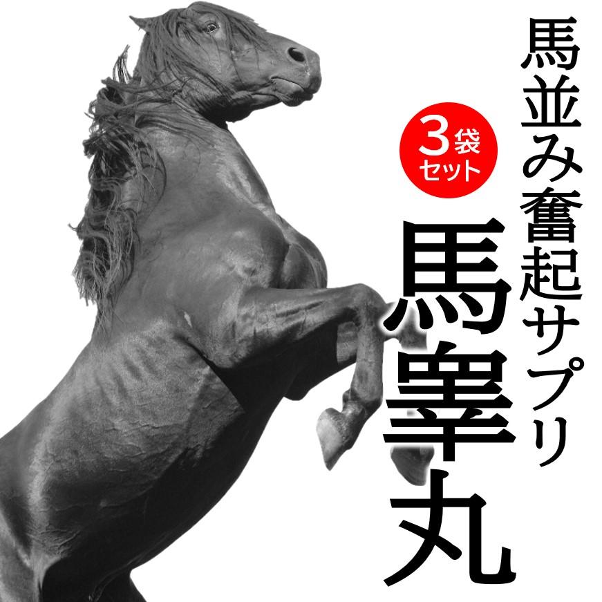 馬睾丸 3ヶ月分 サプリ 馬 プラセンタ シトルリン 馬ペニス ホルモン