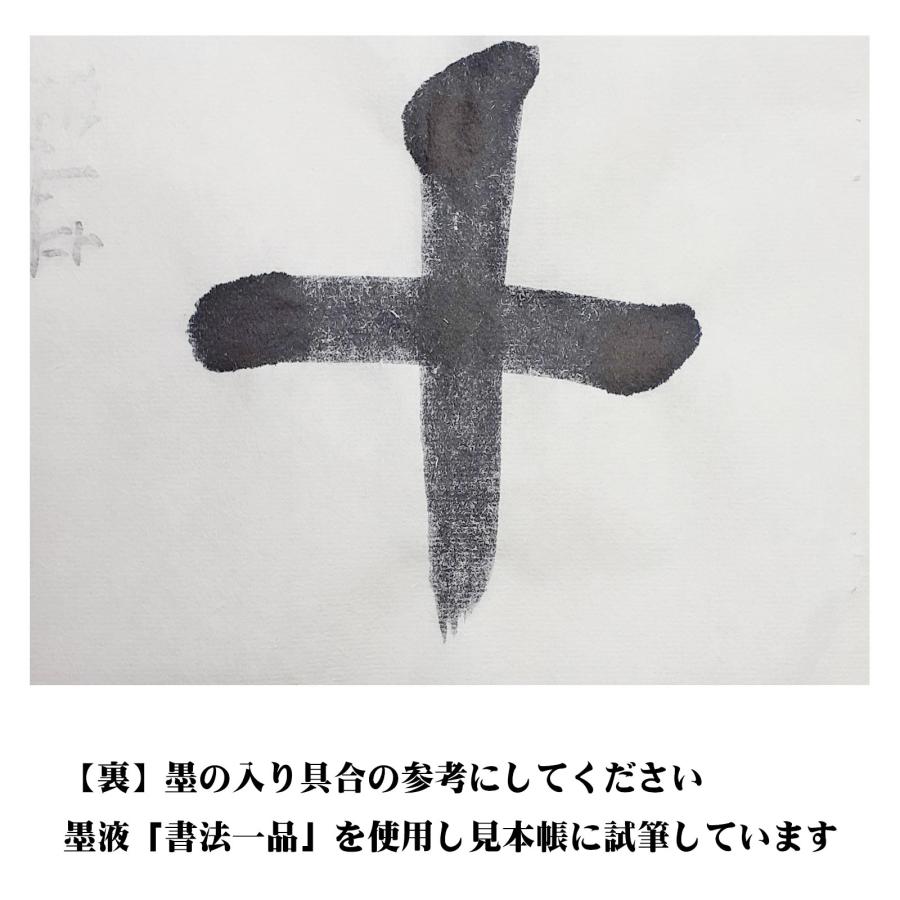 画仙紙半切 「立山箋」 100枚　条幅　書道用紙　機械漉画仙紙　因州和紙　書道　習字　水墨画用紙　ＪA書道コンクール　JA共済書道コンクール｜hourindo-tottori｜03