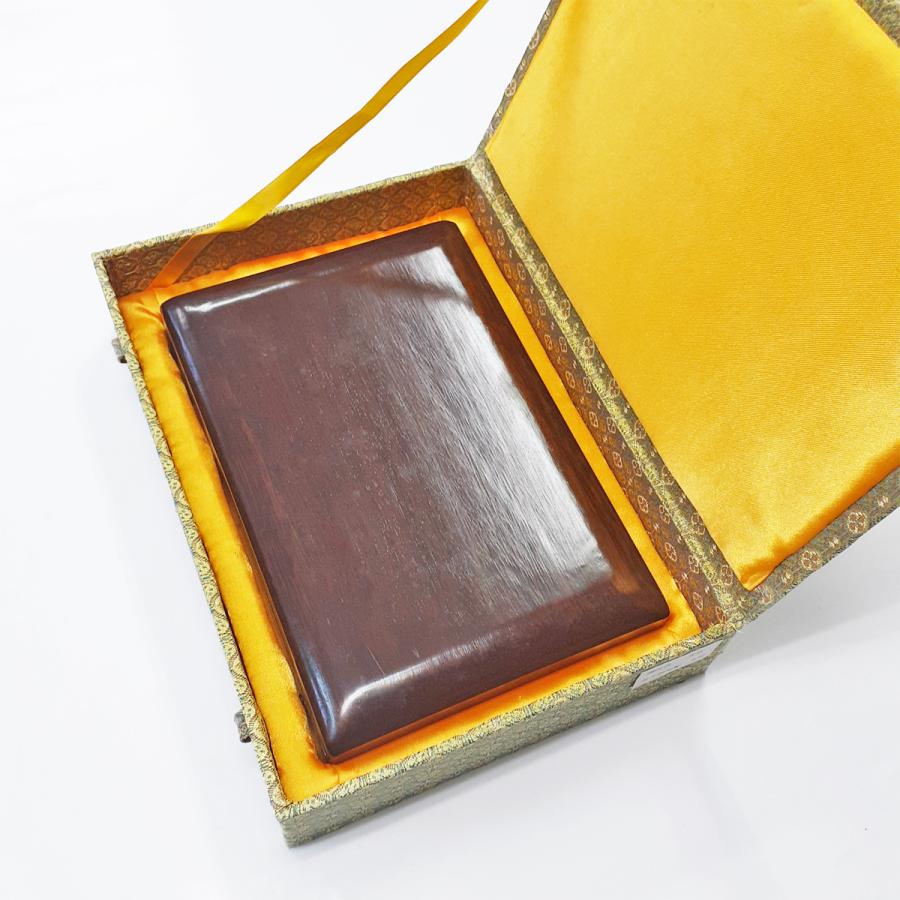 【新品・値下げしました】端渓硯　宗坑　８インチ　実用硯 現品限り】宋坑 端渓硯 長方斜面彫 8吋 硯 書道硯 そうこう たん