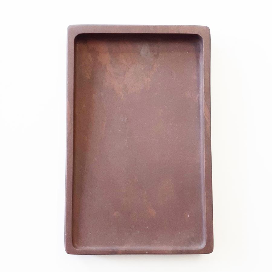 現品限り】宋坑 端渓硯 長方斜面彫 7吋 硯 書道硯 そうこう たん