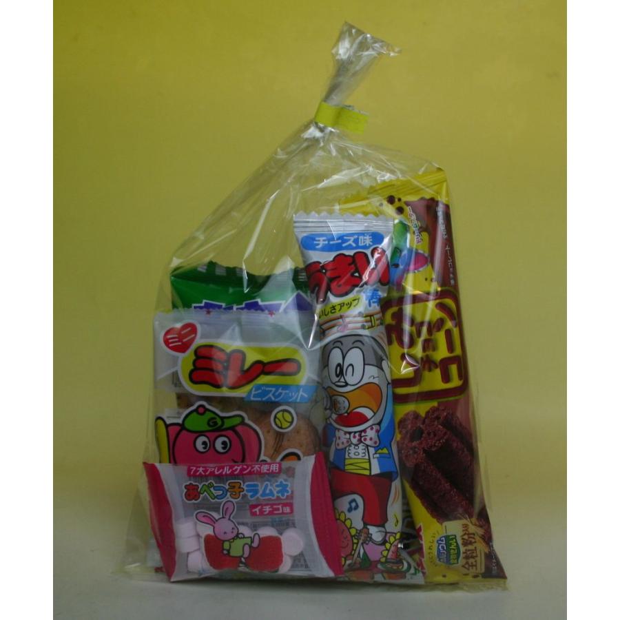 袋詰めお菓子セット】駄菓子詰め合わせセット 198円セット M : お菓子