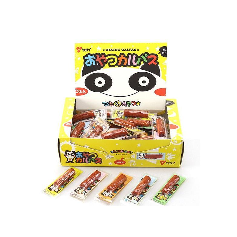 送料込】【代引日時指定NG】ヤガイ おやつカルパス 50本入り : お菓子