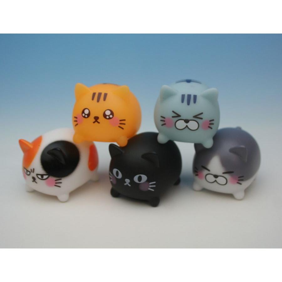 駄菓子屋玩具 かわいい猫のおもちゃ ぷかぷかつみつみネコ 10個と