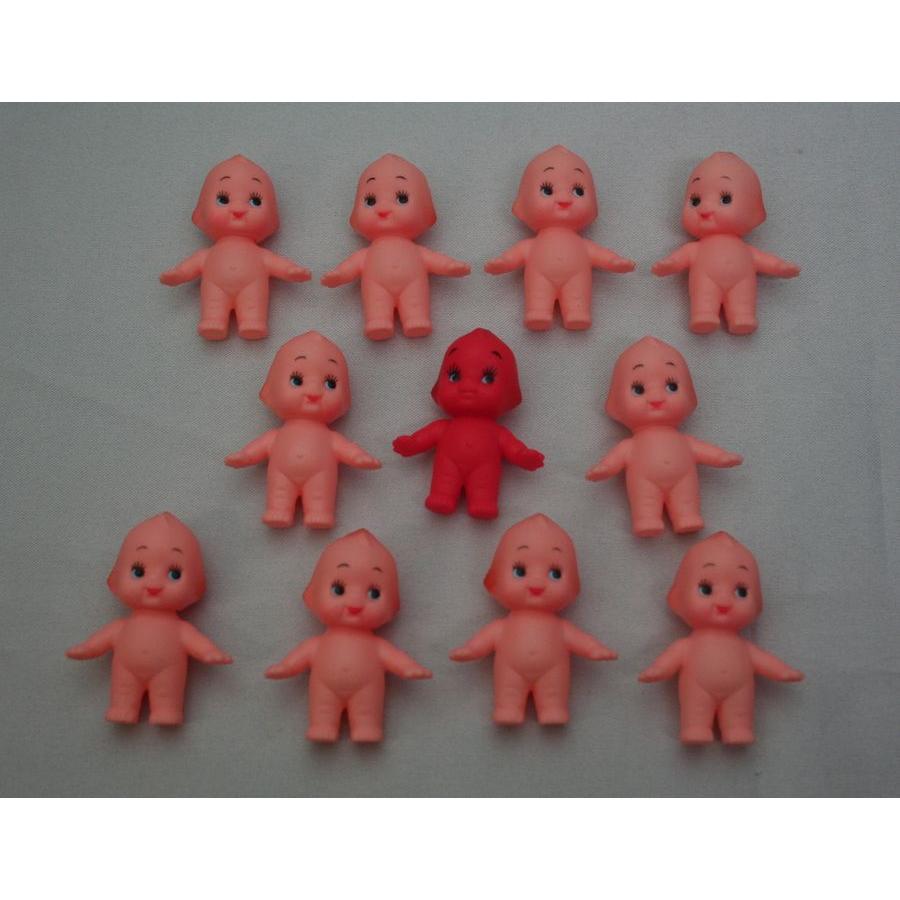 送料込/代引NG】キューピー人形 5cm 首のみ可動タイプ 10体＋おまけ
