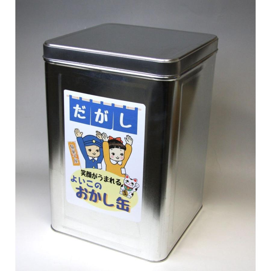 お菓子の詰め合わせ 50種以上の駄菓子入一斗缶 だがし缶 D 1 お菓子と和雑貨の店 宝作堂 通販 Yahoo ショッピング