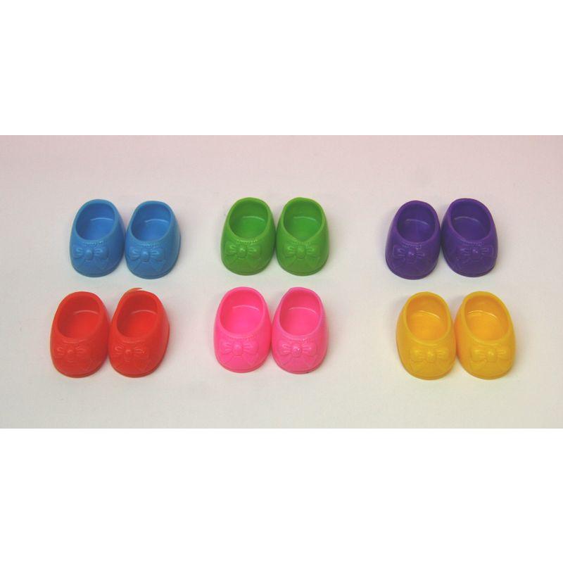 QP オビツ製 キューピー人形 15cm用シューズ 6色セット : お菓子と和