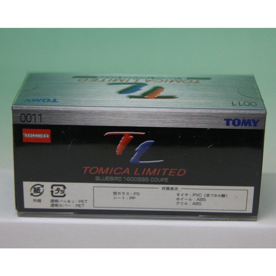 トミカリミテッド 0011 BLUEBIRD 1600SSS COUPE (ブルーバード クーペ