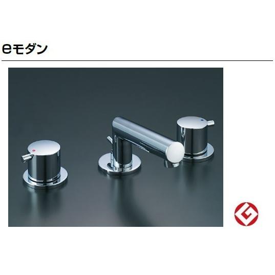 LIXIL リクシル 洗面器 水栓金具 eモダン LF-E130B 2ハンドル混合水栓ポップアップ式