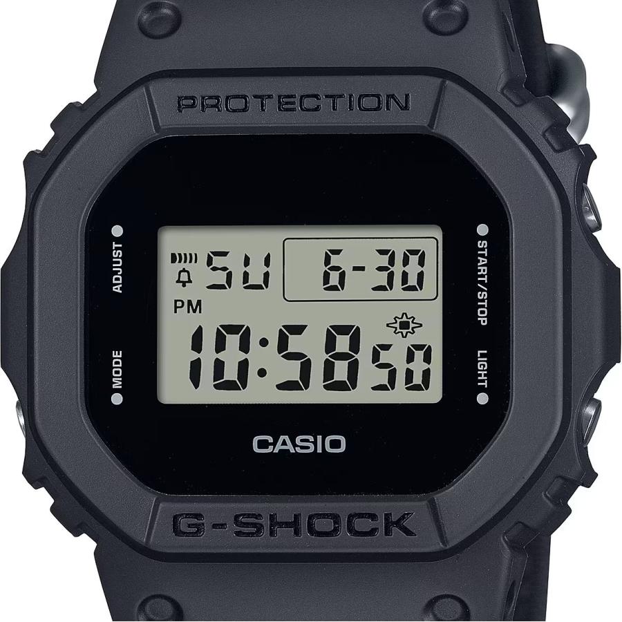 G-SHOCK ジーショック DW-5600BCE-1JF オールブラック Utility blackシリーズ CORDURA クロスバンド メンズ デジタル 腕時計 CASIO カシオ 国内正規品｜housegoo｜02