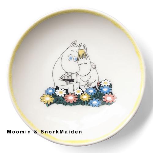 amabro（アマブロ） MOOMIN × 手塩皿 豆皿 JAPAN KUTANI 和食器