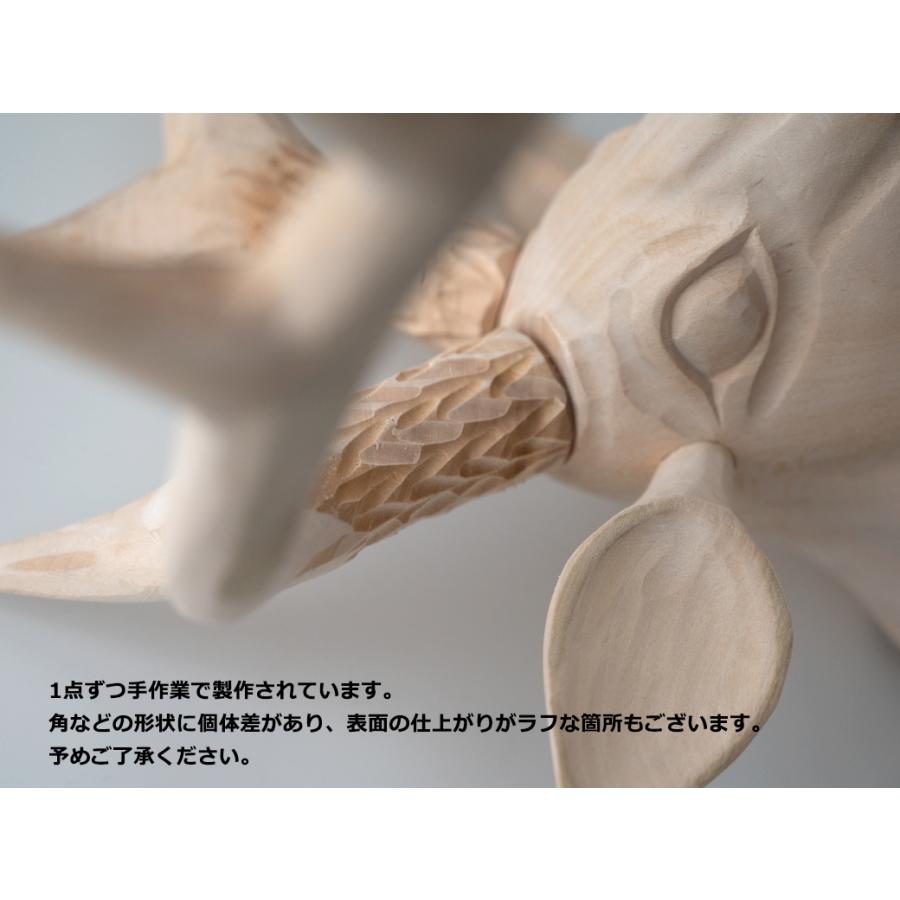 amabro ウッド アニマルヘッド ガゼル 木製 壁掛け オブジェ インテリア用品 アマブロ おしゃれ 動物
