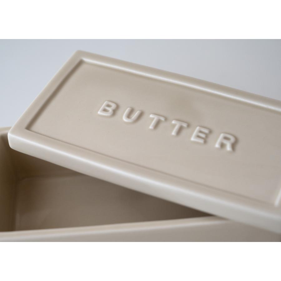 【MIKASA】ジャム・バターケース（2個セット） studio m'（スタジオエム） バターケース 200g用 キューブ 陶磁器