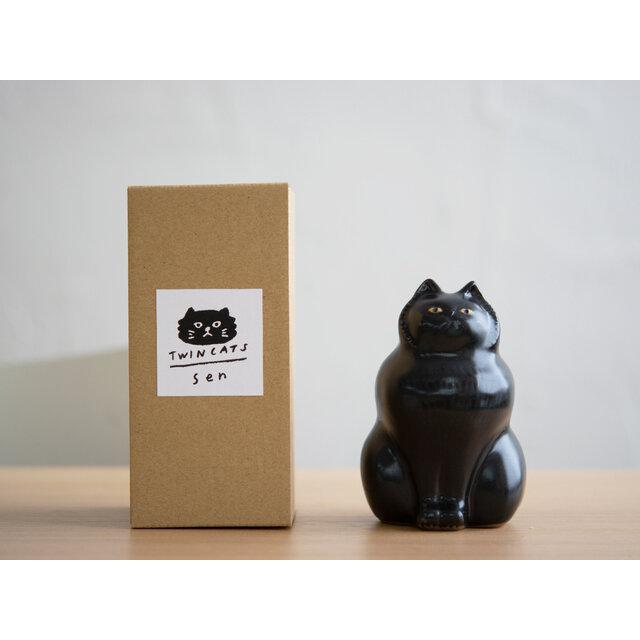 波佐見焼 オブジェ sen 猫の置物 twin cats インテリア ネコ 波佐見焼 オブジェ sen 猫の置物 twin cats インテリア ネコ