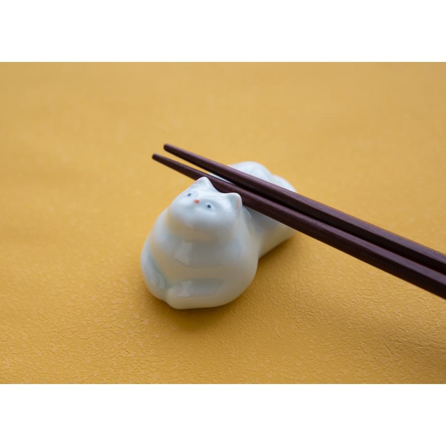 sen ねこの箸置き 波佐見焼 猫グッズ ネコ 6種類 京千 はしおき