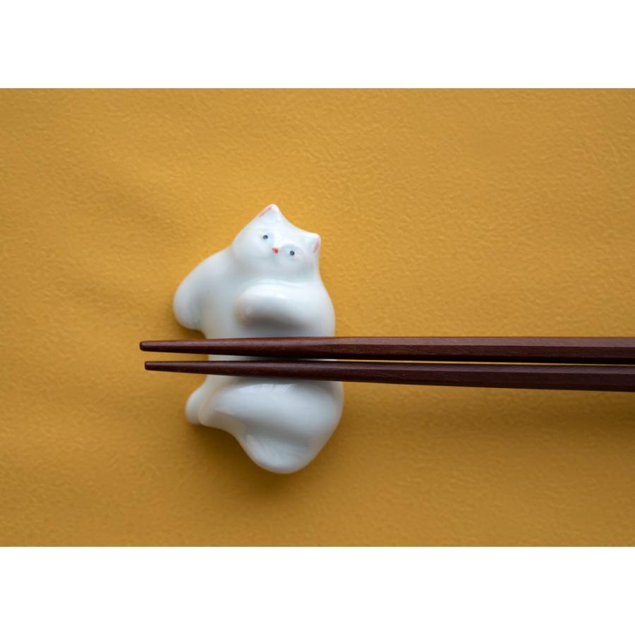 sen ねこの箸置き 波佐見焼 猫グッズ ネコ 6種類 京千 はしおき