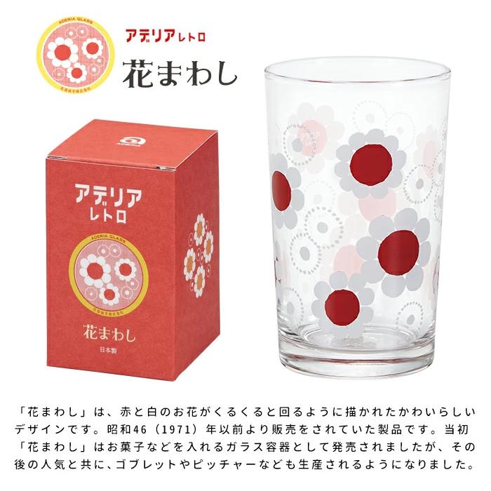 ADERIA アデリアレトロ 中コップ8 コップ 昭和レトロ ガラス製 石塚