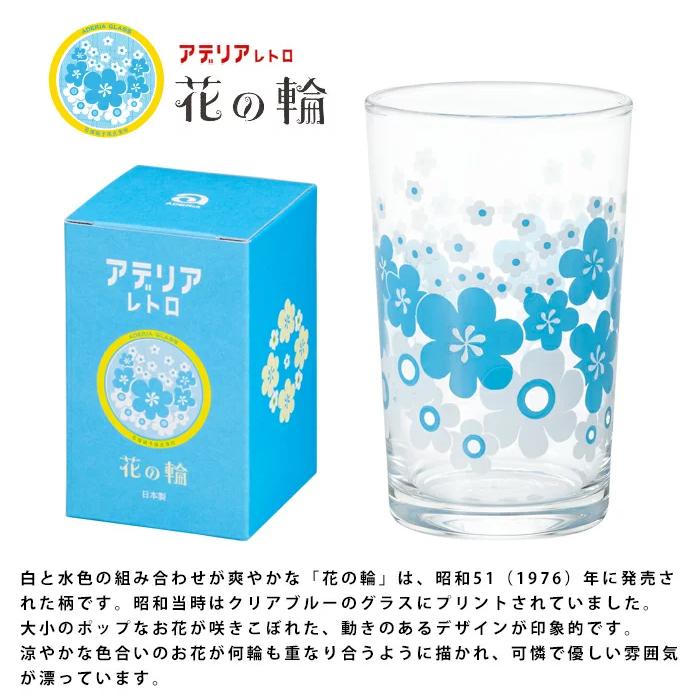 ADERIA アデリアレトロ 中コップ8 コップ 昭和レトロ ガラス製 石塚