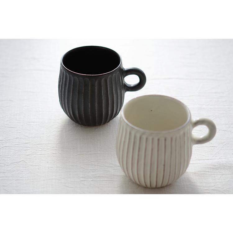 山田茂樹 しのぎ マグカップ 作家のうつわ 信楽焼 陶器 おしゃれ