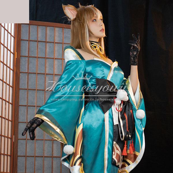 人気ブラドン 原神ナヒーダ コスプレセット ウィッグ付き なりきり