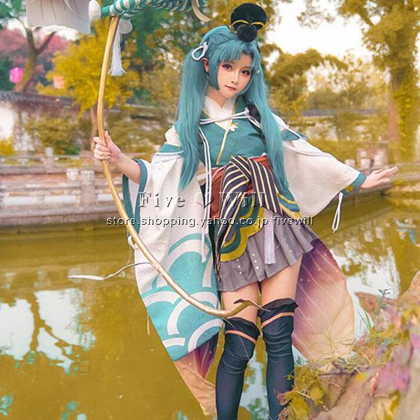 全日本送料無料 ウィッグ コスプレ衣装 蛍草 風 送料無料 陰陽師 Cosplay ハロウィン変装 イベント コスチューム アニメ キャラクター衣装 衣装サイズ S Schneider Gala Bayern