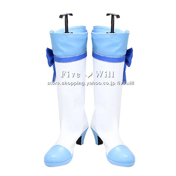 送料無料 スマイルプリキュア 風 青木れいか キュアビューティ コスプレ 靴 Cosplay靴 イベント ふるさと割 女サイズ 仮装 クリスマス 男 ハロウィン アニメ