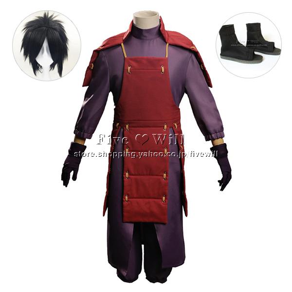 高級感 送料無料 ナルト Naruto 風 うちはマダラ コスプレ衣装 ウィッグ 靴 コスチューム Cosplay 演出服 アニメ ゲーム ハロウィン変装 仮装 特売 Ccblindsanddesign Com