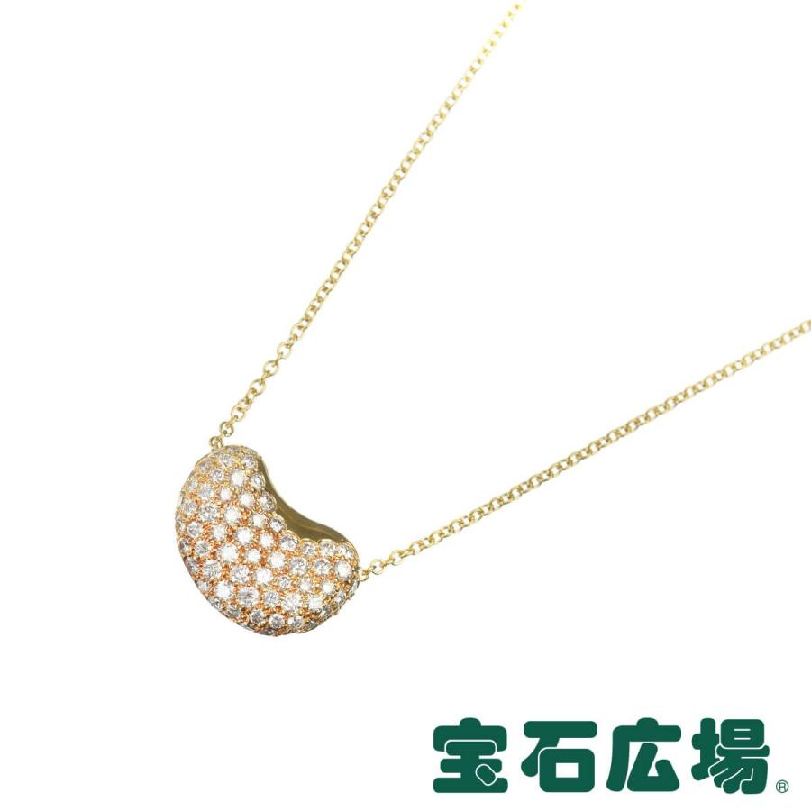 ティファニー Tiffany Co エルサ ペレッティ ビーン パヴェダイヤ ネックレス 中古 ジュエリー 宝石広場ヤフー店 通販 Yahoo ショッピング