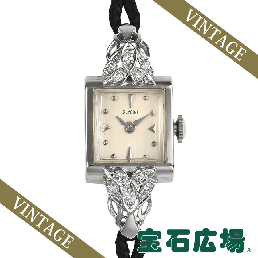 グライシン Glycine 中古 スクエア2針 中古 レディース 腕時計 宝石広場ヤフー店 通販 Yahoo ショッピング