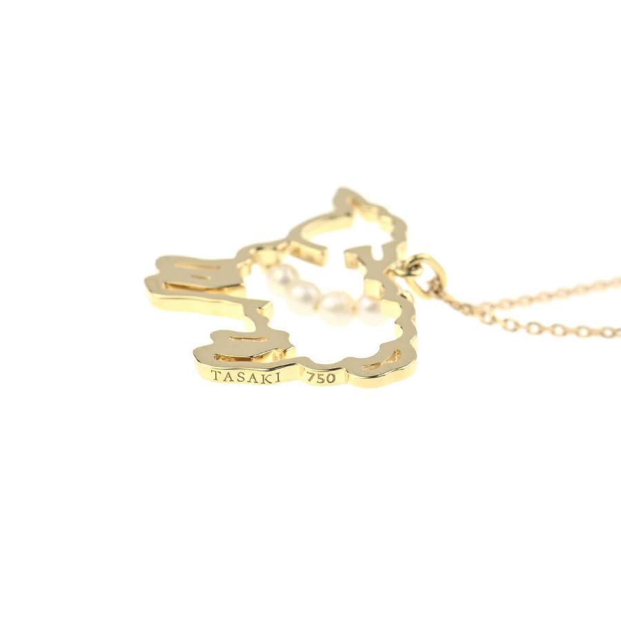 TASAKI アニマル プリティインパールズ プードル ネックレス♡ 犬 k18-