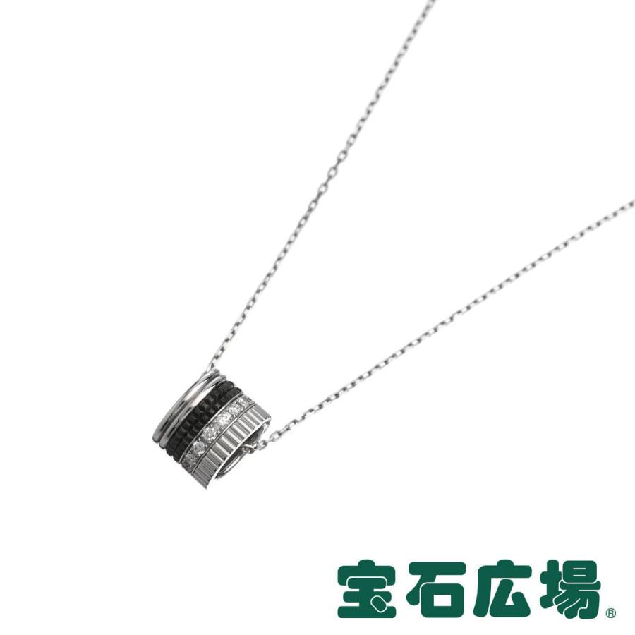 BOUCHERON（ブシュロン） キャトルブラックラウンド ダイヤ ペンダント