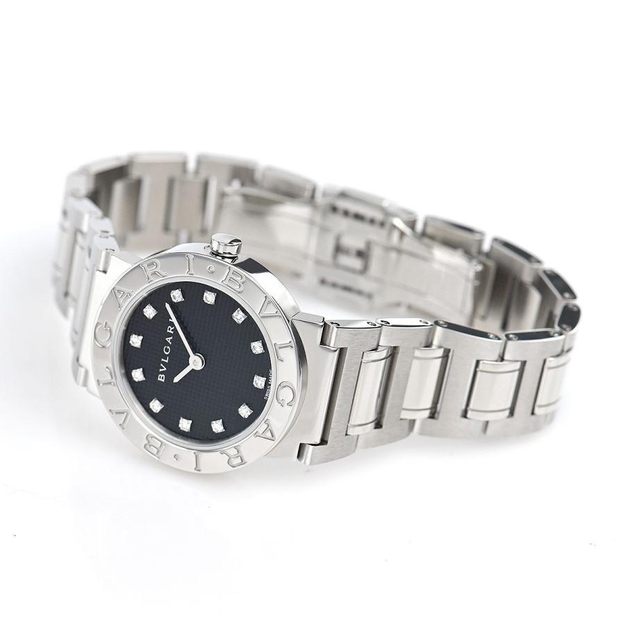 BVLGARI ブルガリ/ブルガリブルガリ/12Pダイヤ/BB26BSS/12/L43****/ABランク/88【中古】 ブルガリブルガリ 12Pダイヤ BB26BSS/12 ブラック/ ブルガリ 時計