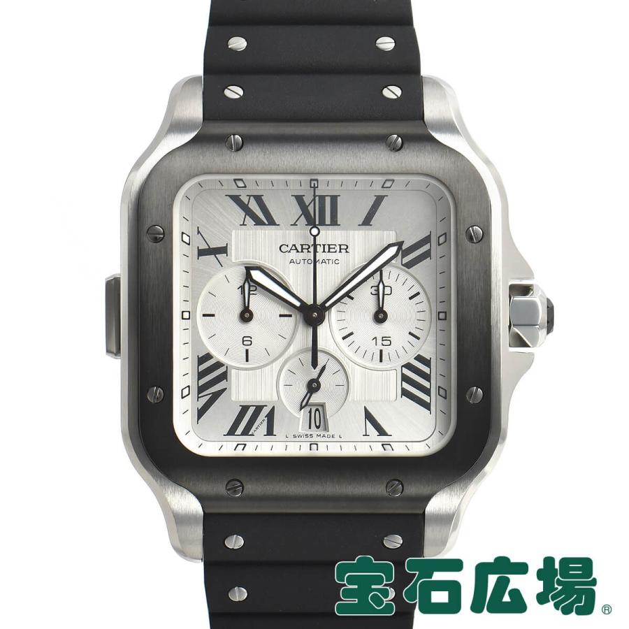 カルティエ CARTIER サントス ドゥ カルティエ クロノグラフ XL WSSA0017 新品 メンズ 腕時計｜houseki-h