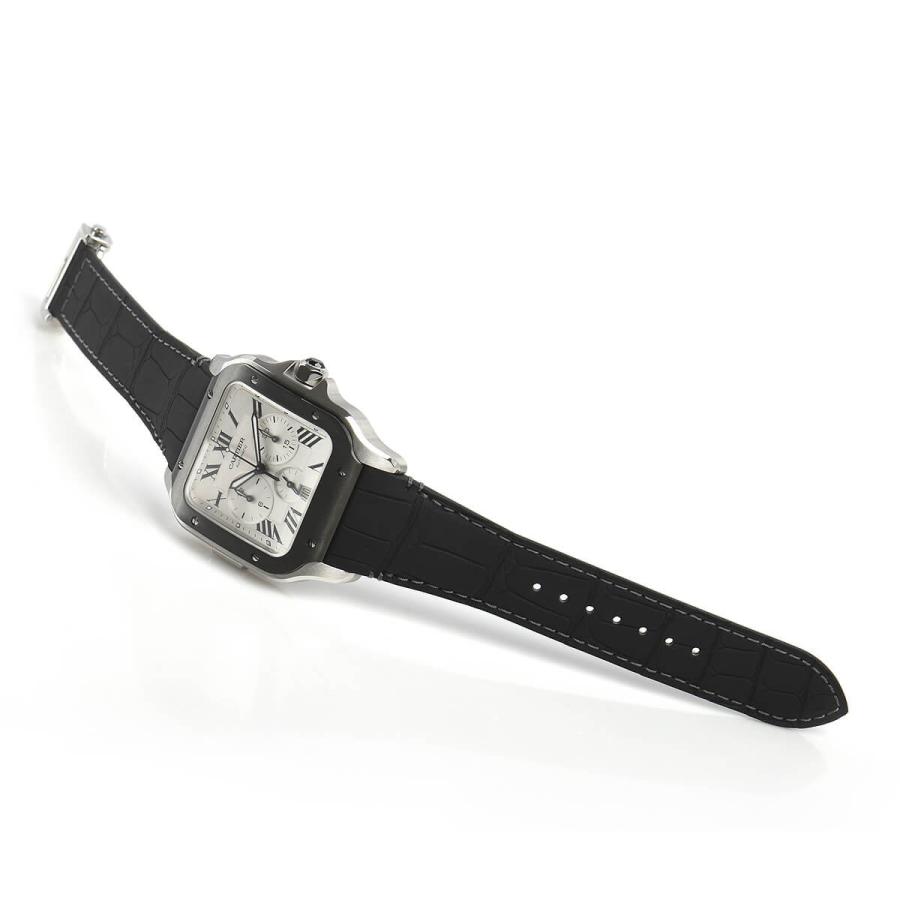 カルティエ CARTIER サントス ドゥ カルティエ クロノグラフ XL WSSA0017 新品 メンズ 腕時計｜houseki-h｜05