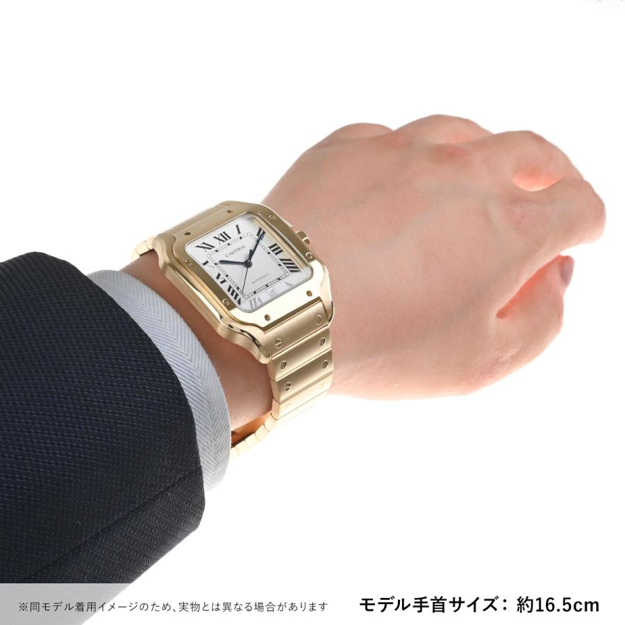 カルティエ Cartier サントスドゥカルティエ LM用 Cartier カルティエ サントス ドゥ LM WGSA0029 新品 メンズ