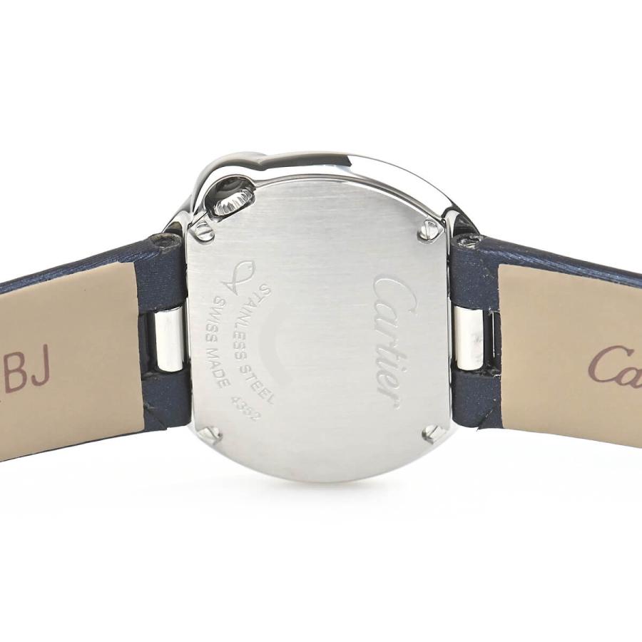 カルティエ CARTIER W4BL0002 バロン ブラン ドゥ カルティエ ダイヤベゼル クォーツ レディース 箱・保証書付き_950357 新品)CARTIER カルティエ バロン ブラン ドゥ カルティエ W4BL0002