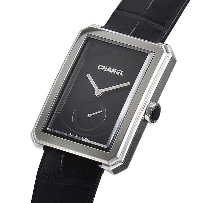 シャネル CHANEL ボーイフレンド ロゴ H5319 ウォッチ 時計 革ベルト 腕時計 レザー ブラック H5319 CHANEL（シャネル） ボーイフレンド 中古 | 東京・大阪の高級