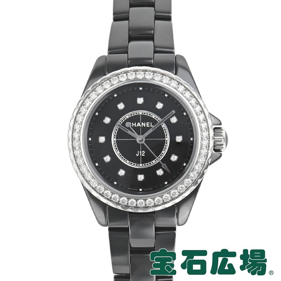 シャネル　j12  レディース J12 Caliber 12.2 33 mm watch - Black ceramic | CHANEL