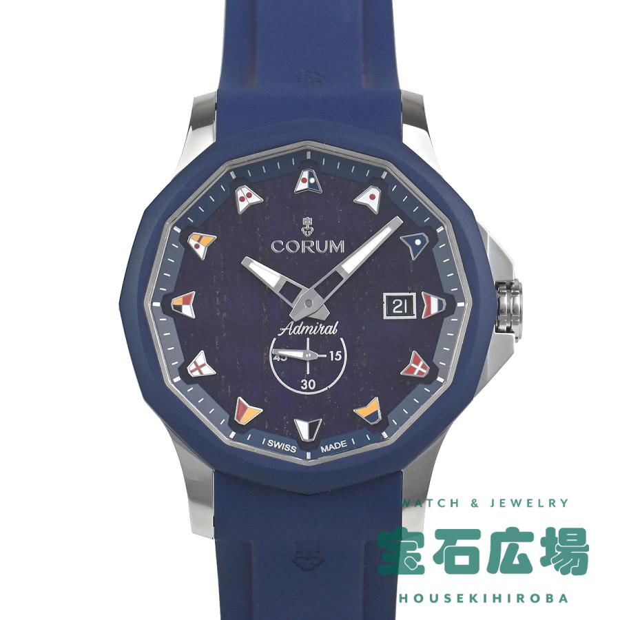 コルム 【CORUM】 アドミラル レジェンド 42 A395/03595 メンズ ブルー ステンレススティール（ベゼルブルーPVD） 腕時計 時計 ADMIRAL LEGEND 42 BLUE SS 【中古】 CORUM（コルム） アドミラル レジェンド42 A395/03595 新品 メンズ