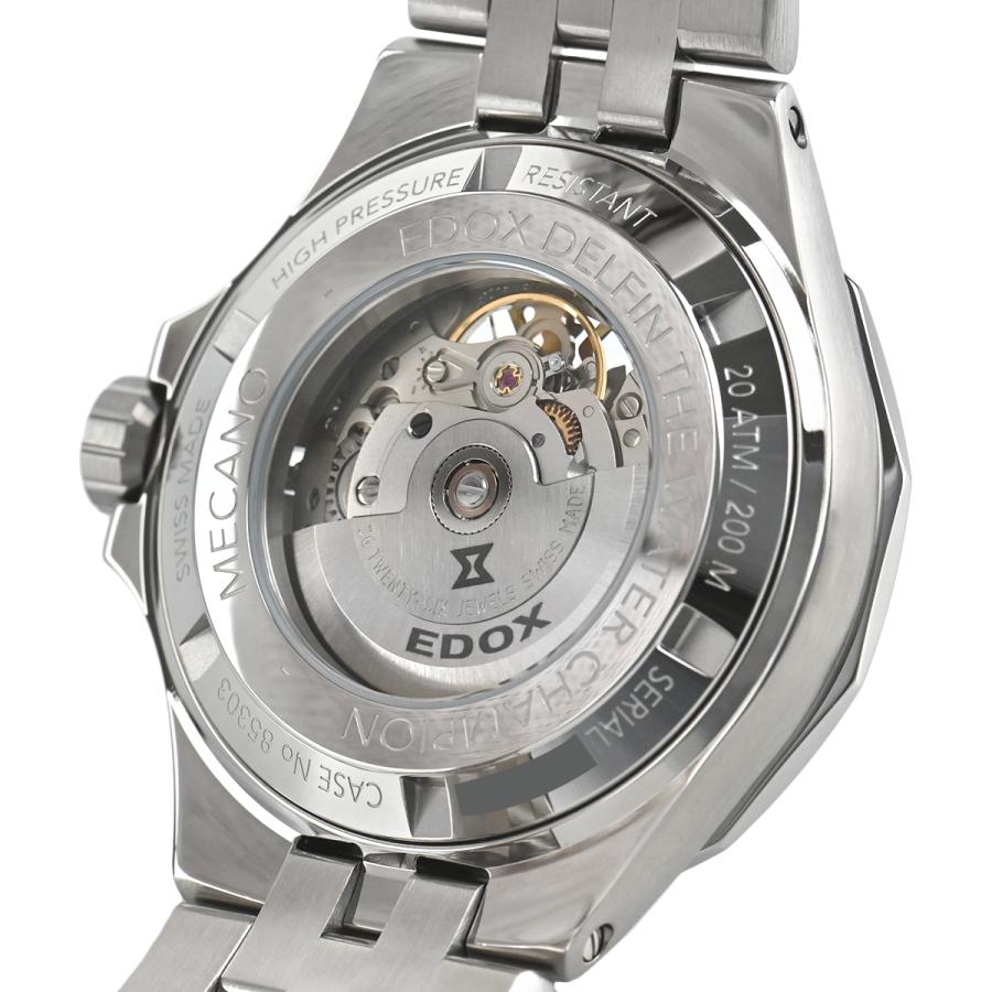 エドックス EDOX デルフィン メカノ オートマティック 85303-3M-BUIGB 新品 メンズ 腕時計の画像