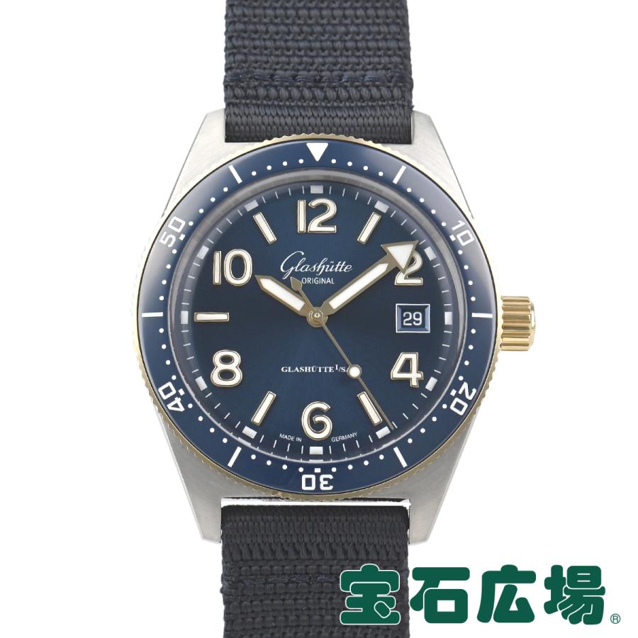 グラスヒュッテ オリジナル GLASHUTTE ORIGINAL SeaQ 1-39-11-10-90-34 新品 メンズ 腕時計｜houseki-h