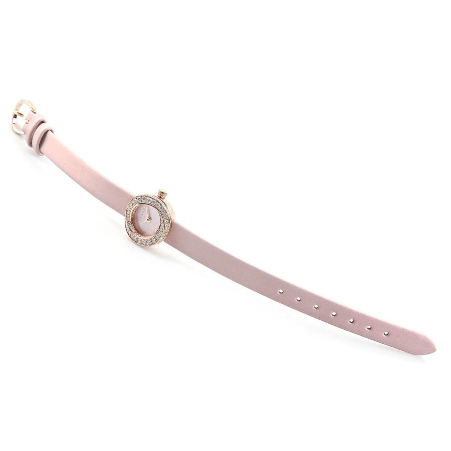 中古 グラフ GRAFF GSP19PGDMPP ピンクシェル レディース 腕時計 グラフ スパイラル ウォッチ ピンク マザー オブ パール GSP19PGDMPP