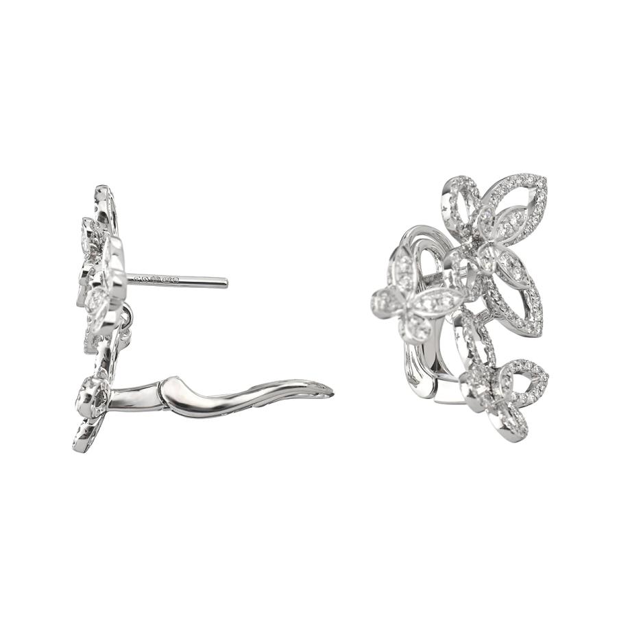 グラフ GRAFF トリプルバタフライ シルエット ダイヤ ピアス RGE1610