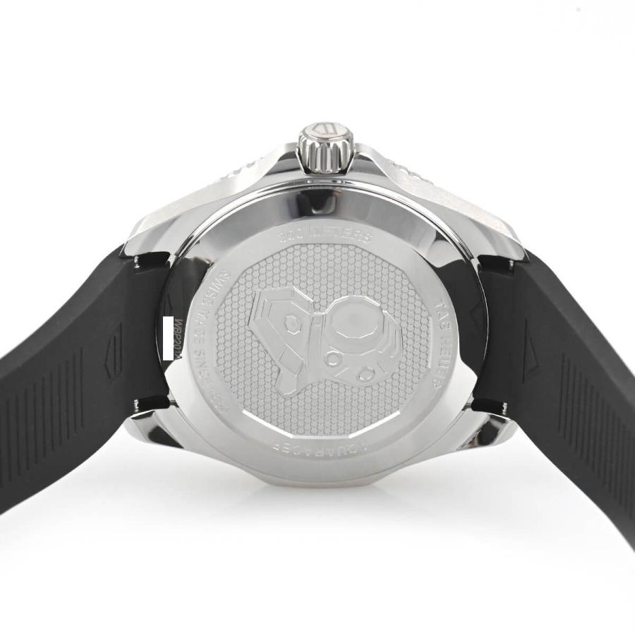 【超美品】タグホイヤーアクアレーサーWBP201A 新品)TAG HEUER タグ・ホイヤー アクアレーサー 300m ブラック WBP201A