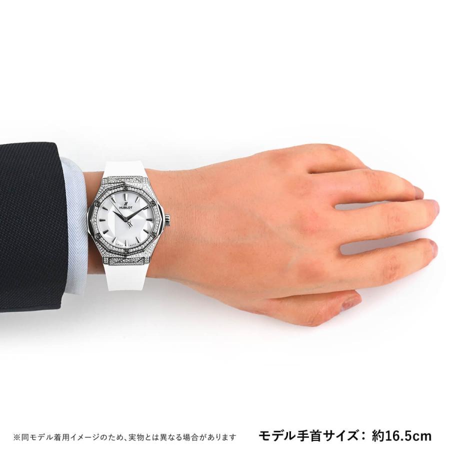 ウブロ HUBLOT クラシック フュージョン チタニウム ホワイトダイヤモンド ダイヤの様な輝き？ウブロ「クラシック・フュージョン オーリンスキー