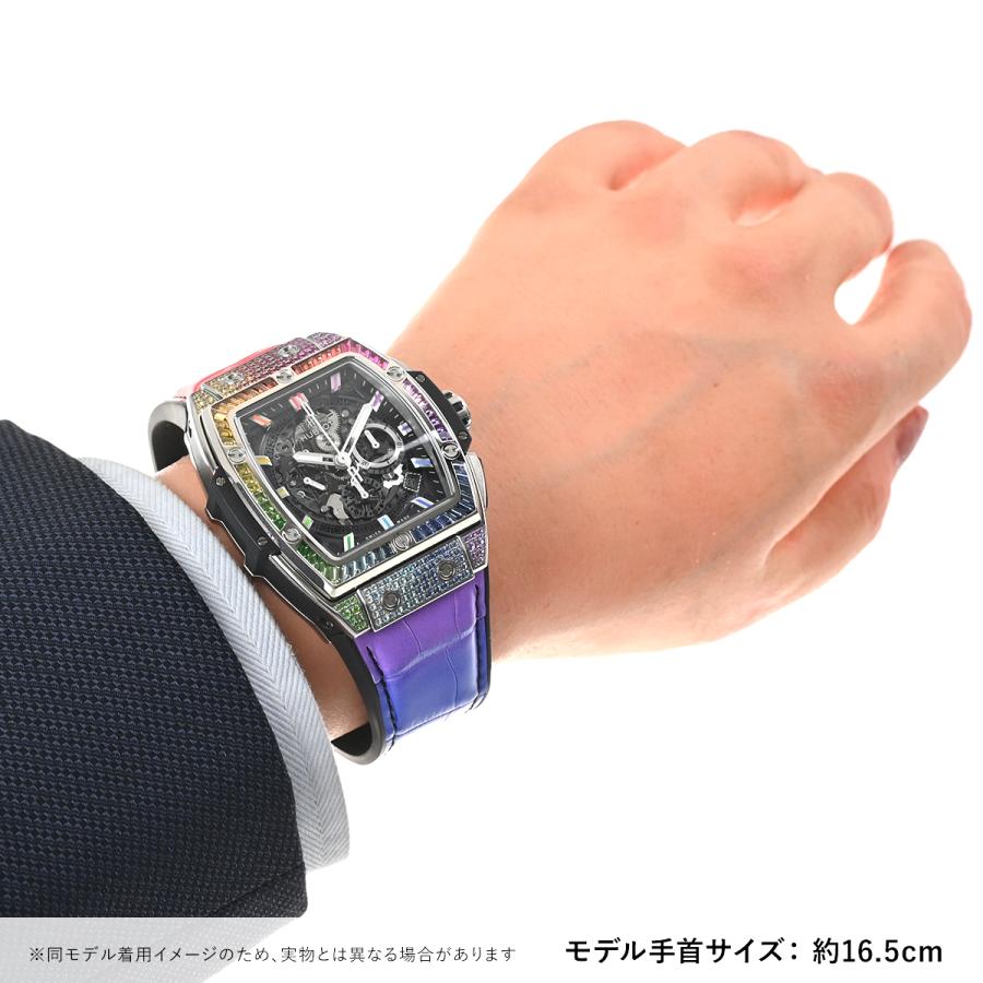 ウブロ HUBLOT スピリットオブビッグバン チタニウム レインボー 641.NX.0117.LR.0999 新品 メンズ 腕時計｜houseki-h｜09