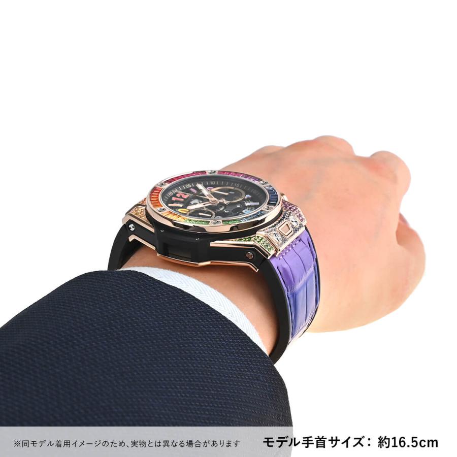 ウブロ HUBLOT ビッグバン ウニコ キングゴールド レインボー 421.OX.1118.LR.0999 新品 メンズ 腕時計｜houseki-h｜09