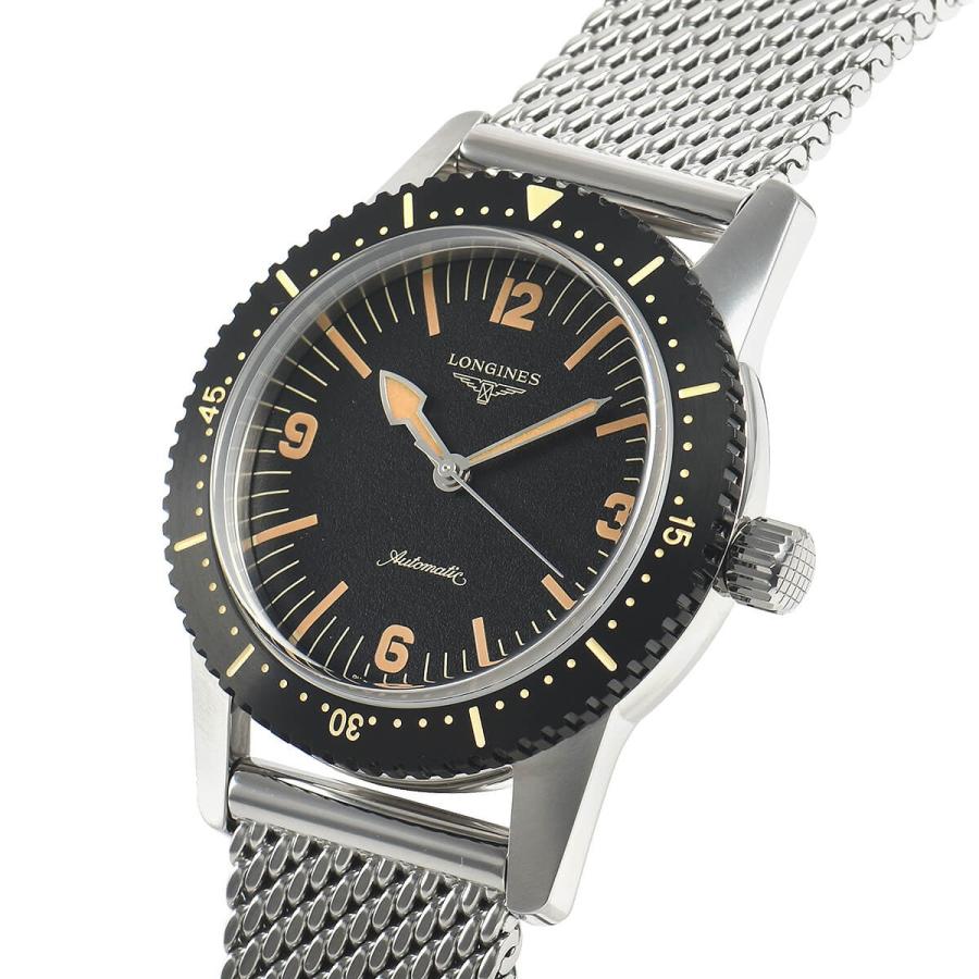 最新 ロンジン LONGINES ロンジン スキンダイバー L2.822.4.56.6 新品 メンズ 腕時計 【DGJ2769803672】(97980円)