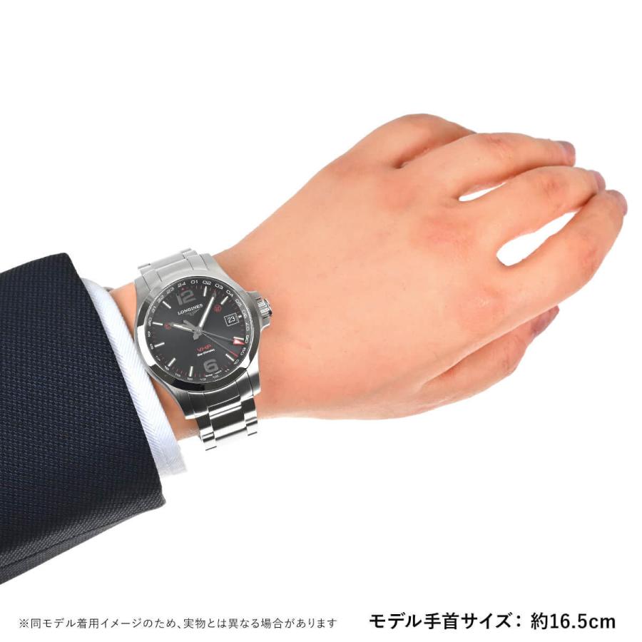 LONGINES ロンジン コンクエスト V.H.P GMT L3.718.4.56.6 新品 メンズ
