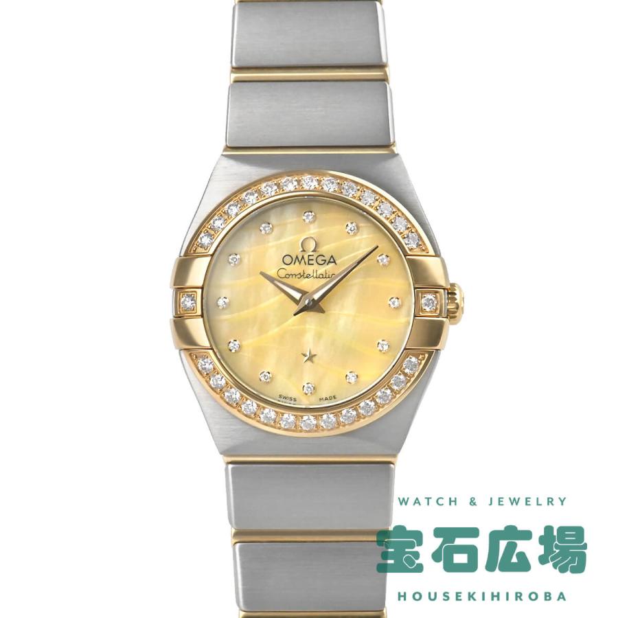 オメガ OMEGA コンステレーション ブラッシュクォーツ 123.25.24.60.57.001 新品 レディース 腕時計｜houseki-h