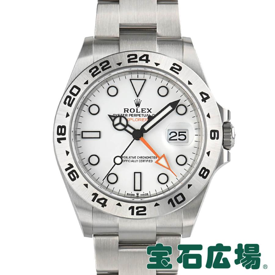 ロレックス ROLEX エクスプローラー2 226570 ホワイト ステンレススチール 自動巻き メンズ 腕時計 エクスプローラーII ロレックス ROLEX 226570 新品 メンズ 腕時計